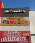 Rotulación exterior McDonald's y AutoMac